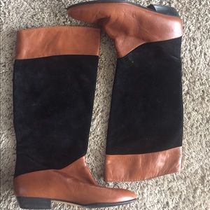 Vintage Amalfi Leather n Suede Boots
